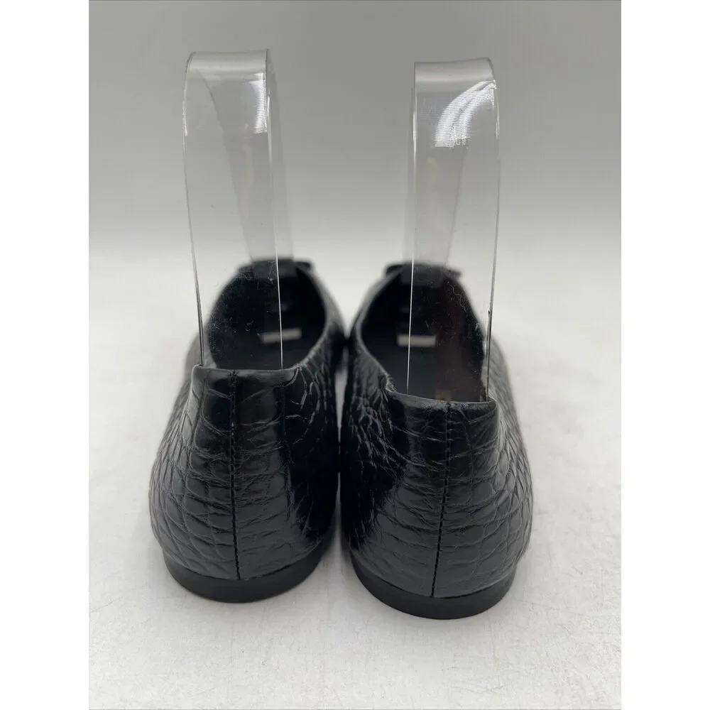 Women’s Tory Burch Georgia Ballet Flats Black Size 7M - Picture 4 of 5
